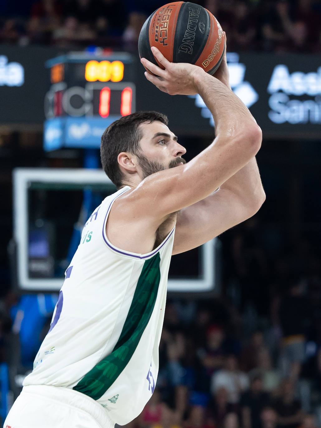 El primer encuentro de semifinales entre Barça y Unicaja, en imágenes