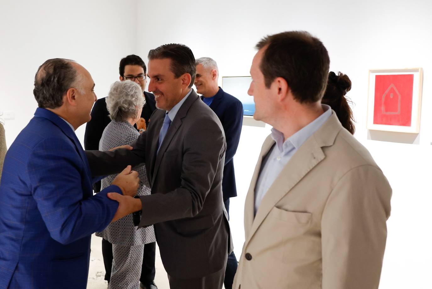 Así fue la inauguración de la exposición de Manolo Castillo &#039;Lugares perdidos&#039;