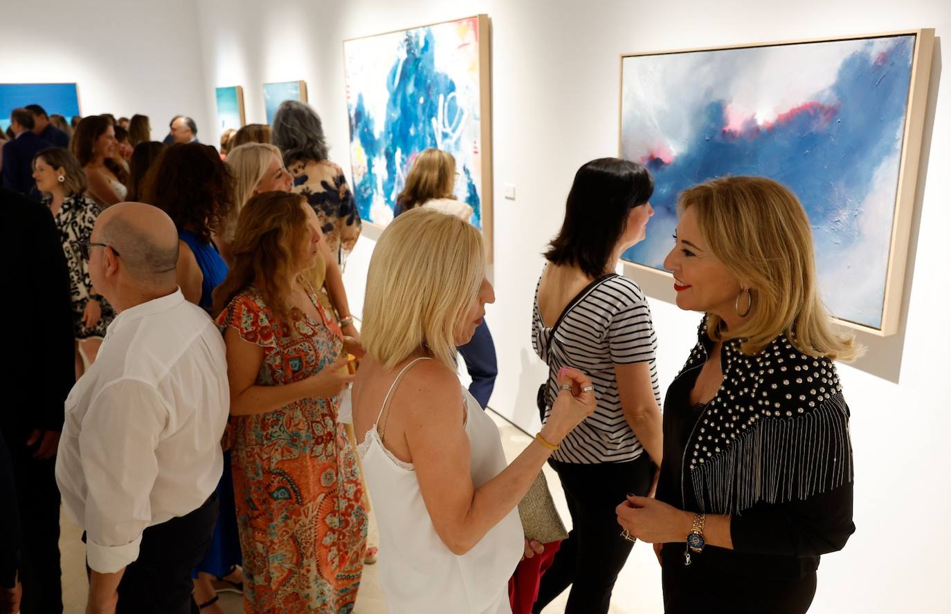 Así fue la inauguración de la exposición de Manolo Castillo &#039;Lugares perdidos&#039;