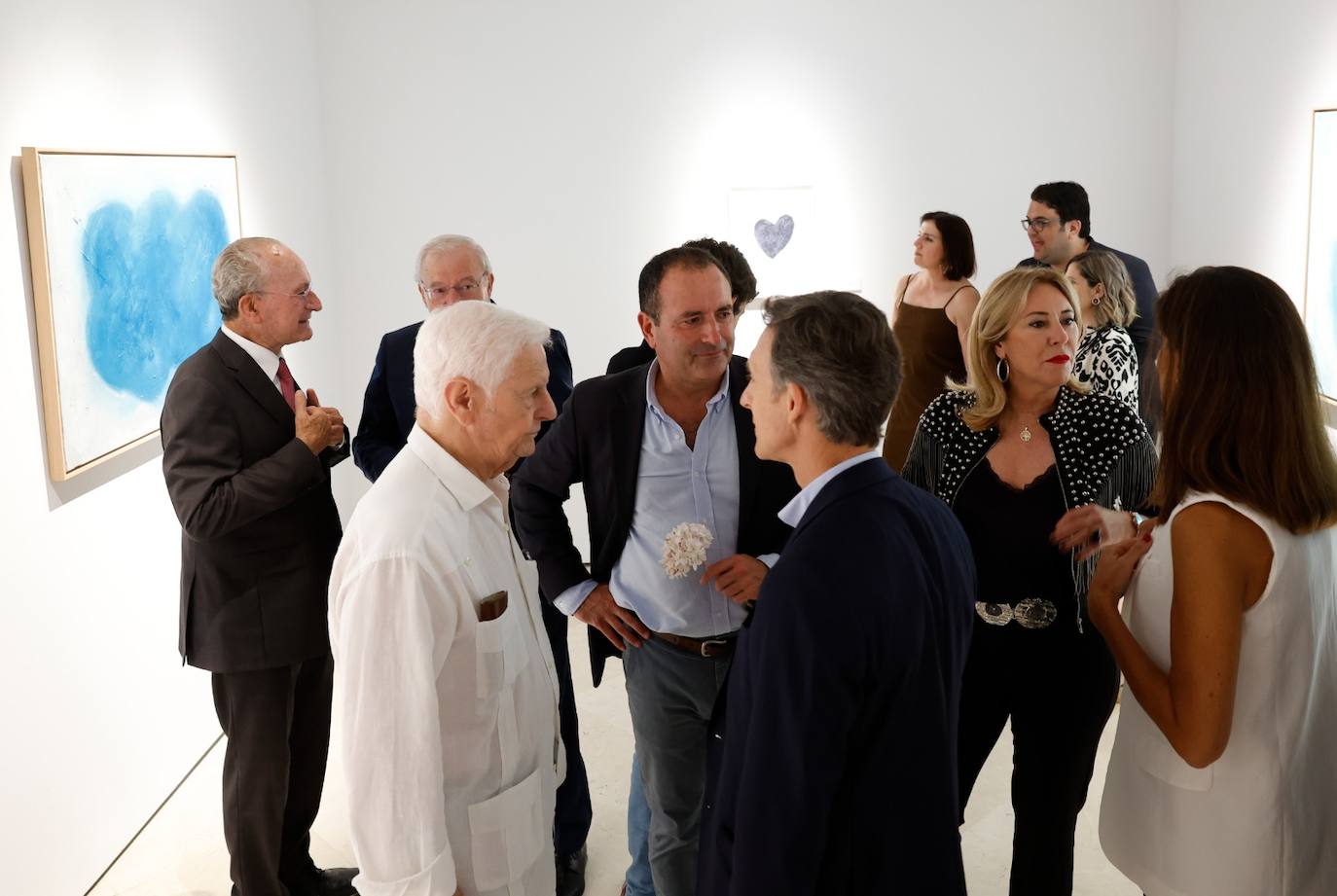 Así fue la inauguración de la exposición de Manolo Castillo &#039;Lugares perdidos&#039;