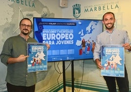 Juan de Lucas y Enrique Rodríguez, durante la presentación del programa.