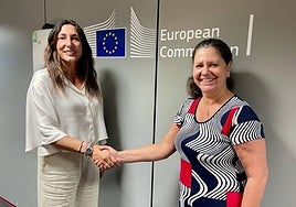 La consejera de Igualdad, Loles López, se ha reunido con la directora de Igualdad y No Discriminación de la Comisión Europea, Irena Moozova.