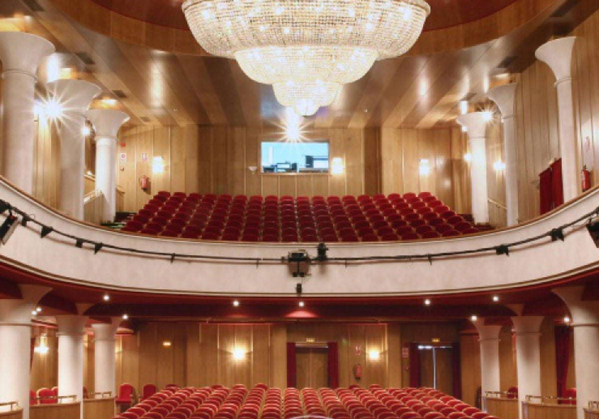 Interior del Teatro Ciudad de Marbella.