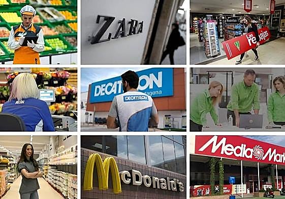 Las ofertas de empleo en Málaga de Mercadona, Inditex, El Corte Inglés y otras empresas para este verano