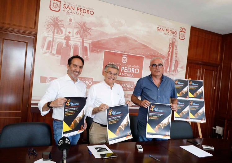 Presentación de San Juan en la tenencia de alcaldía de San Pedro.