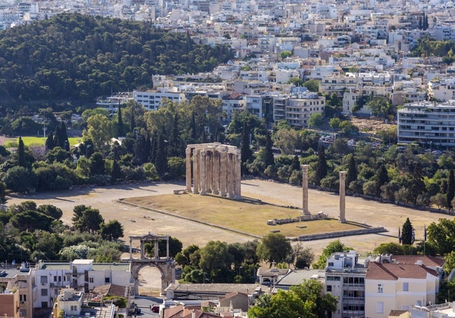 Tempo de Zeus Olímpico.