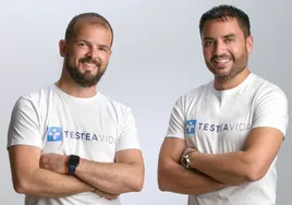 Francisco Moreno y Michel Jorquera, socios de Testeavida.