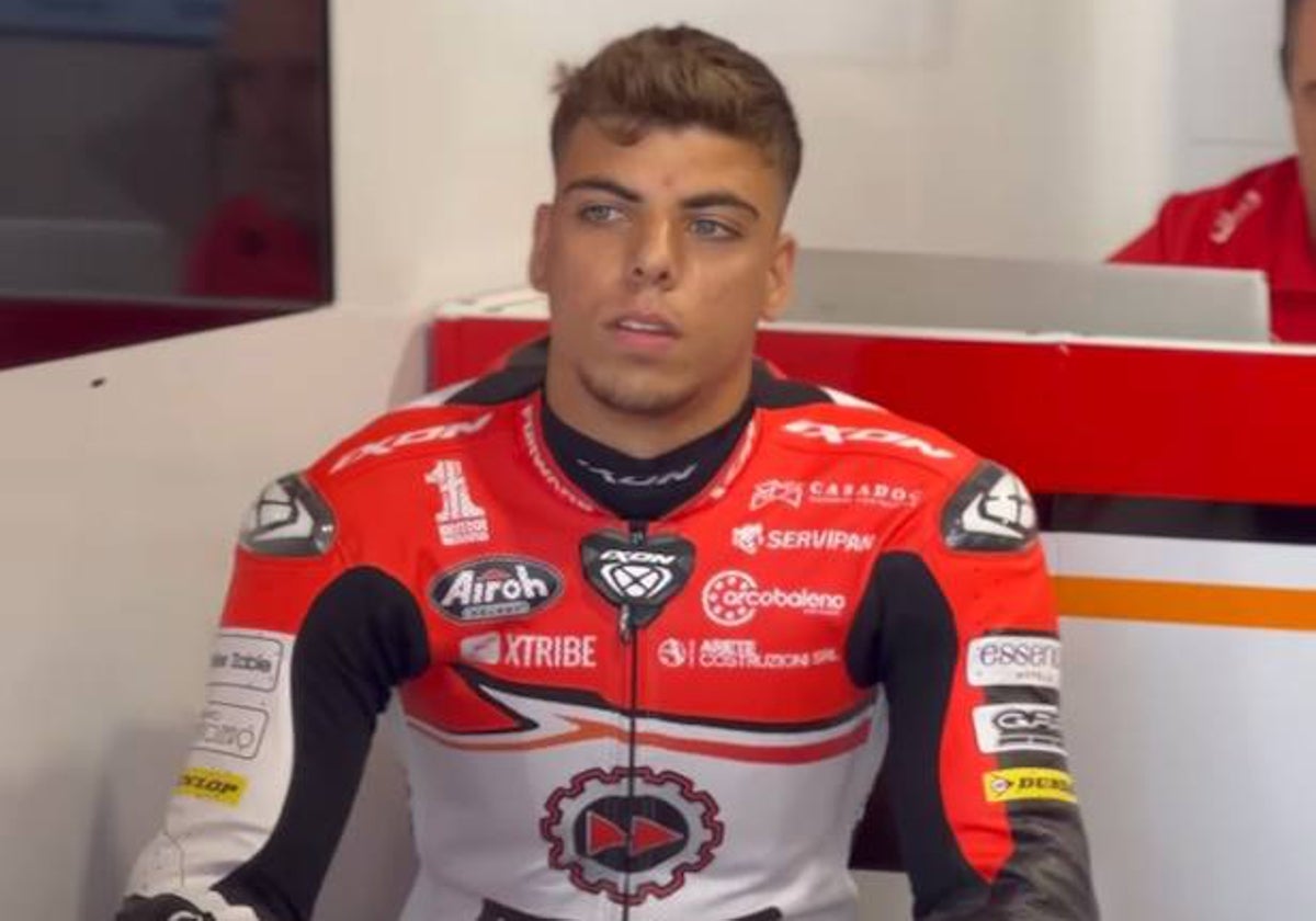 Yeray Ruiz, debutante en el Gran Premio de Países Bajos.