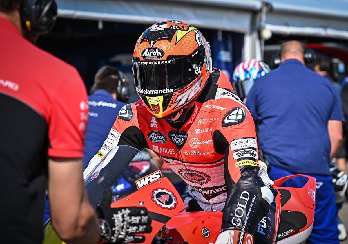 Yeray Ruiz, durante el Gran Premio de Países Bajos.