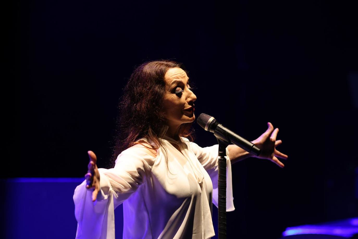 Luz Casal conquista el Teatro Cervantes