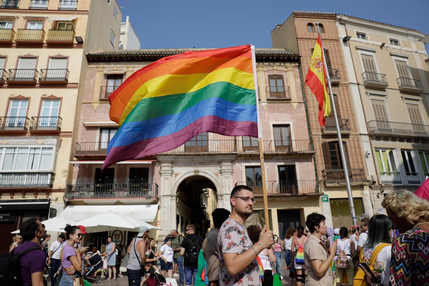 La manifestación en Málaga del Orgullo, en imágenes