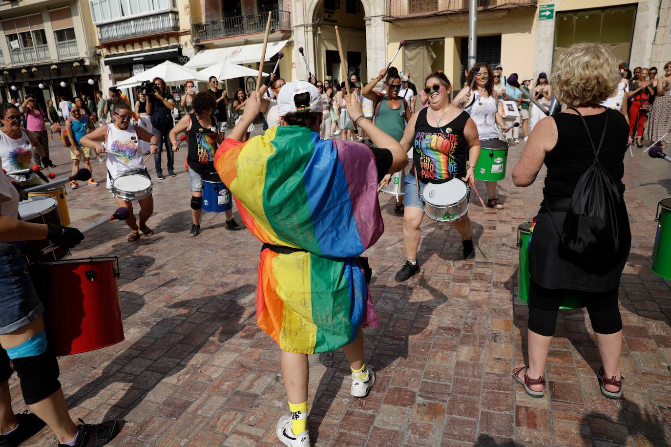 La manifestación en Málaga del Orgullo, en imágenes