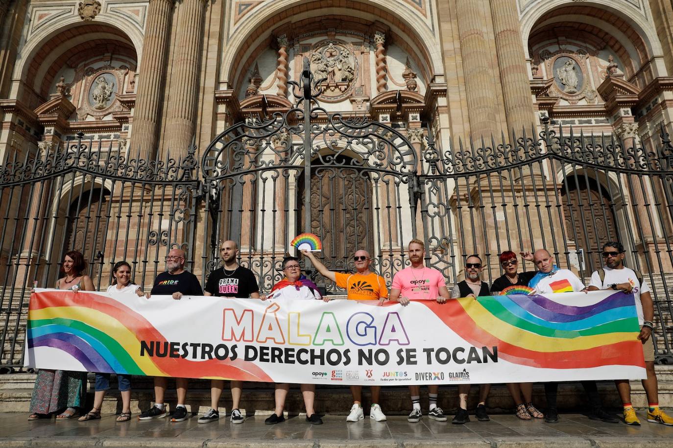 La manifestación en Málaga del Orgullo, en imágenes