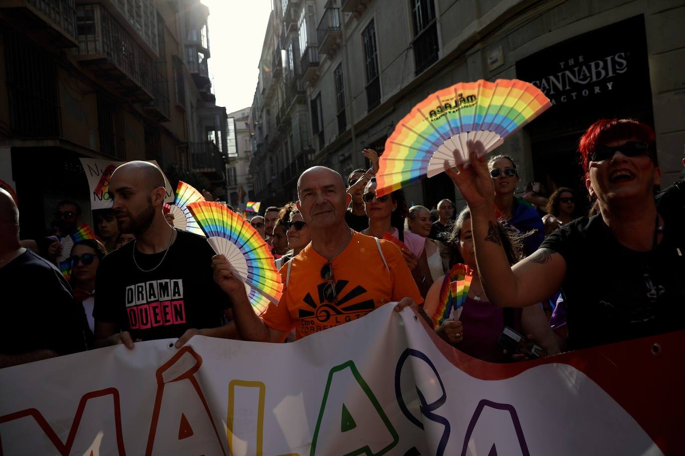 La manifestación en Málaga del Orgullo, en imágenes