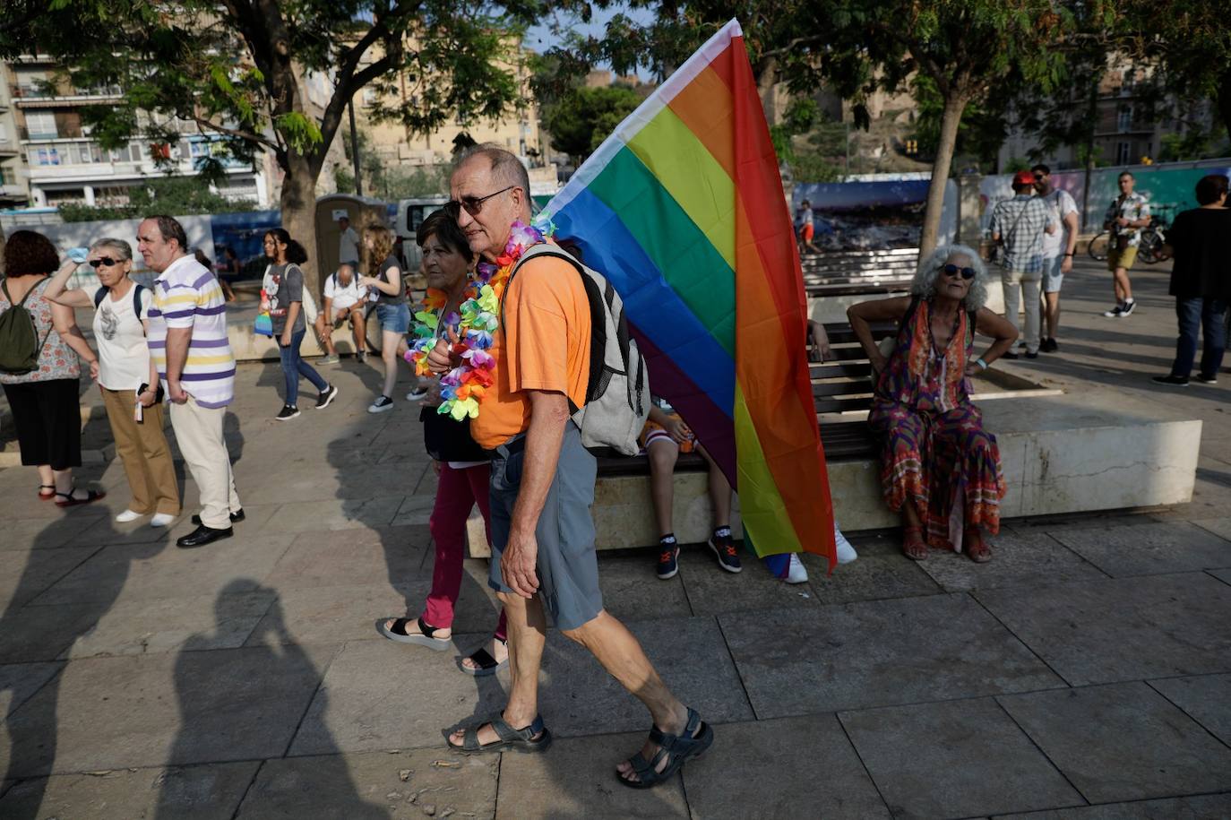 La manifestación en Málaga del Orgullo, en imágenes