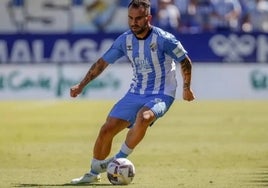 Javi Jiménez, durante un partido esta temporada.
