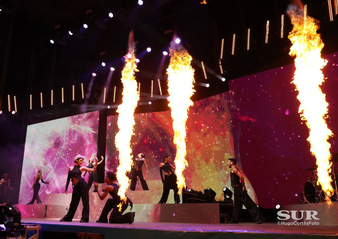 El concierto de Tini en Marenostrum Fuengirola, en imágenes