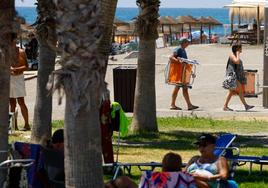 La playa y la sombra, buenos aliados para estos días de calor