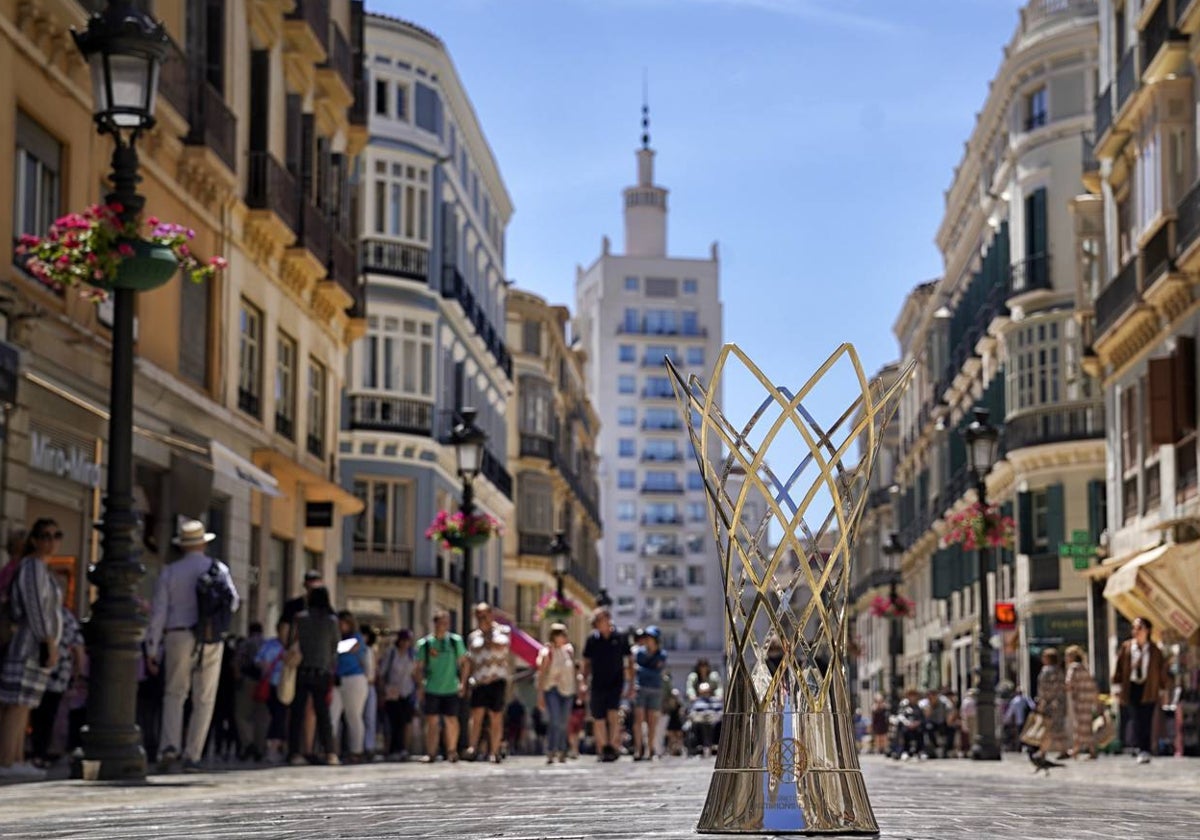 El sorteo de la Champions, en calle Larios.