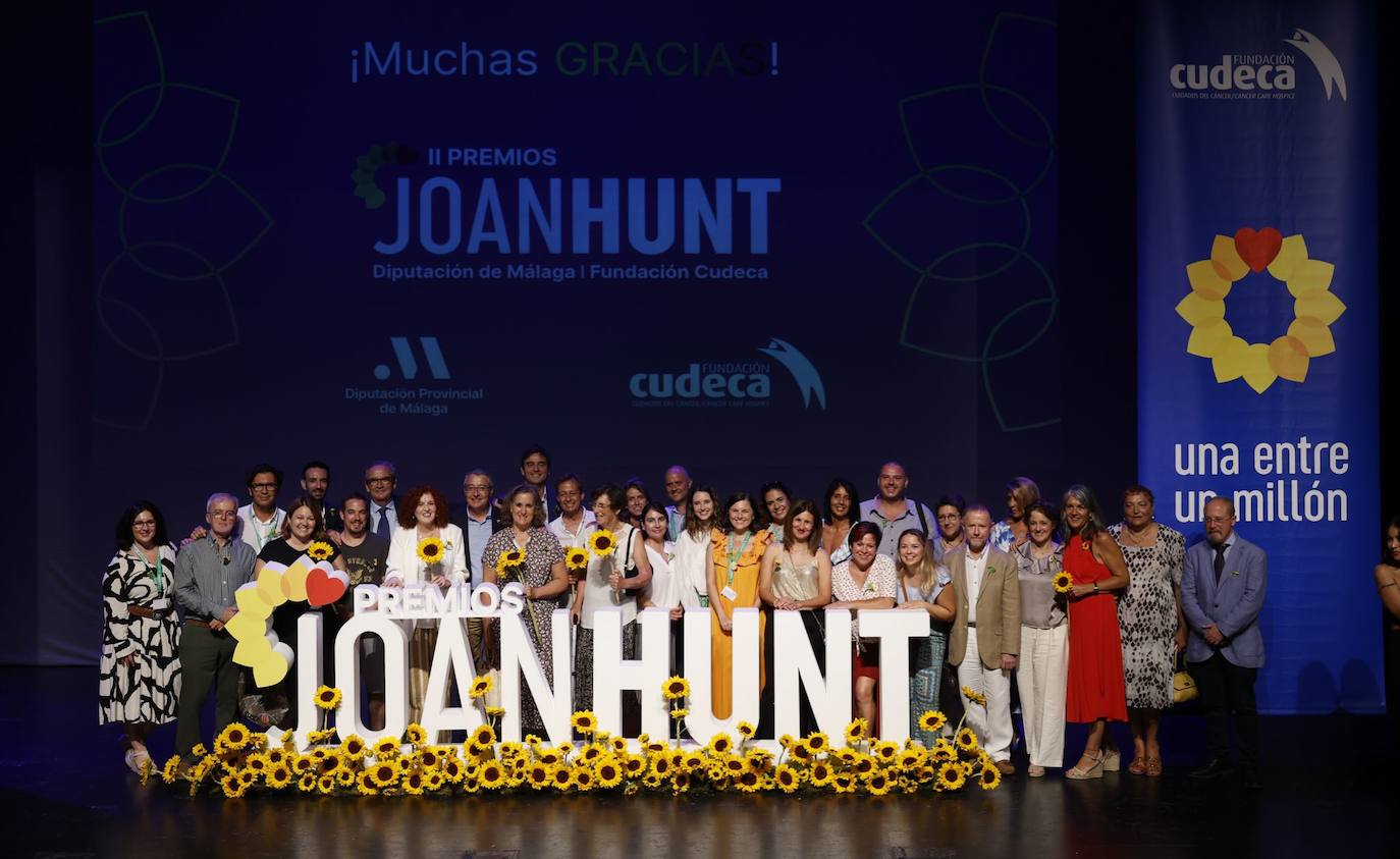 Entrega de los Premios Joan Hunt 2023 de la Diputación de Málaga y Cudeca