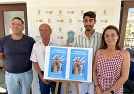 Acto de presentación de la programación festiva en la barriada nerjeña.