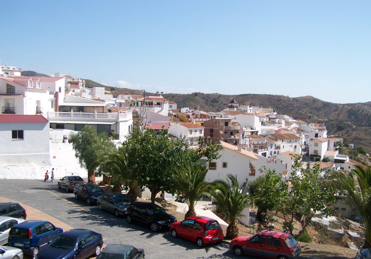 Imagen de archivo del casco urbano de Moclinejo.