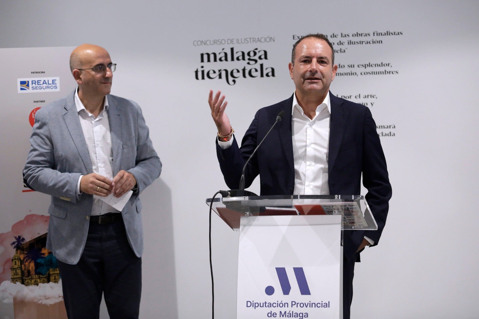 Inauguración de la exposición &#039;Málaga tiene tela&#039;