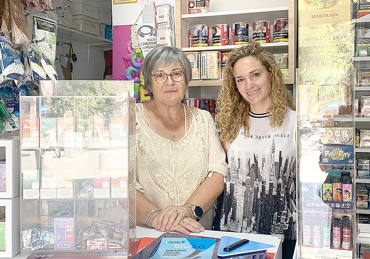 Encarnación Ríos y Paz Fernández, madre e hija.