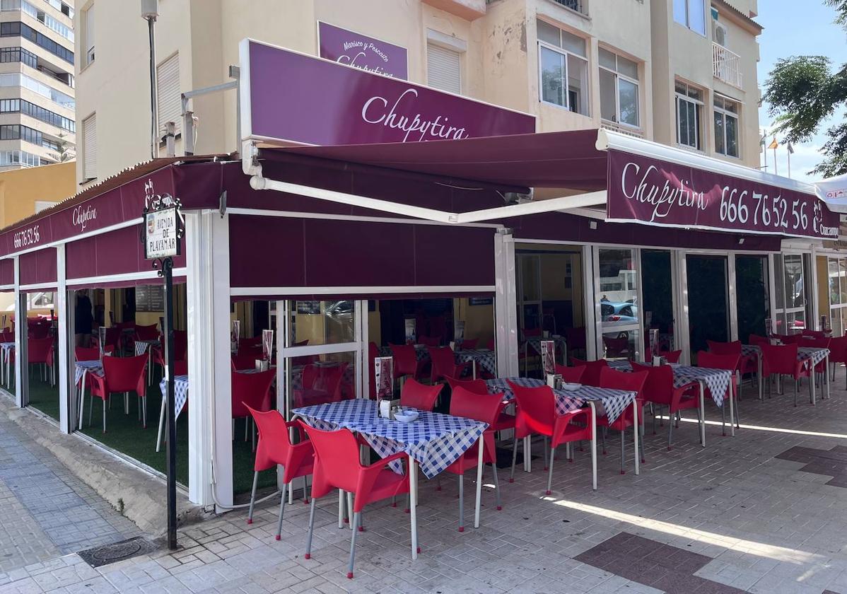 El nuevo Chupytira, en la avenida del Lido de Torremolinos