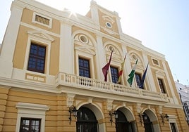 Fachada del Ayuntamiento de Chiclana de la Frontera (Cádiz).