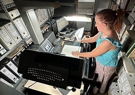 Imagen del archivo municipal del Ayuntamiento de Nerja.