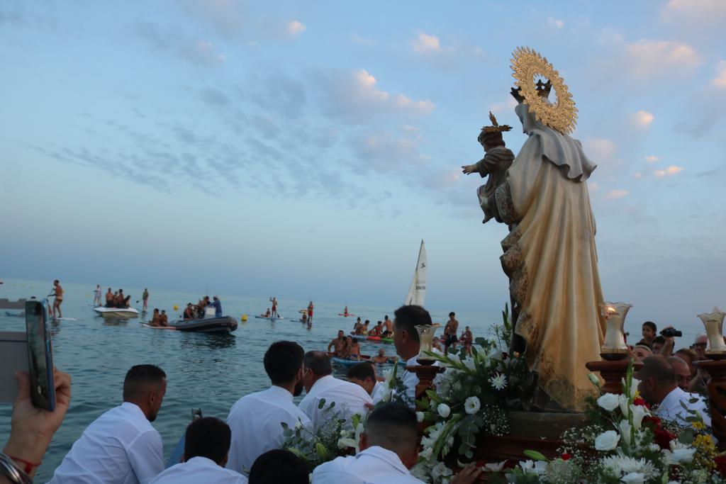 Procesión de la Virgen del Carmen en Cala de Mijas