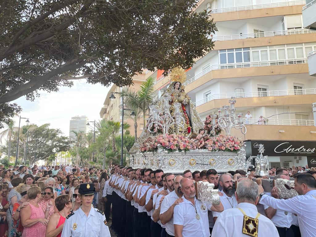 Procesión de la Virgen del Carmen en Estepona