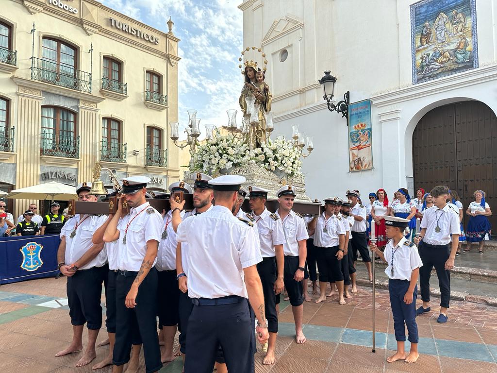 Procesión de la Virgen del Carmen en Nerja