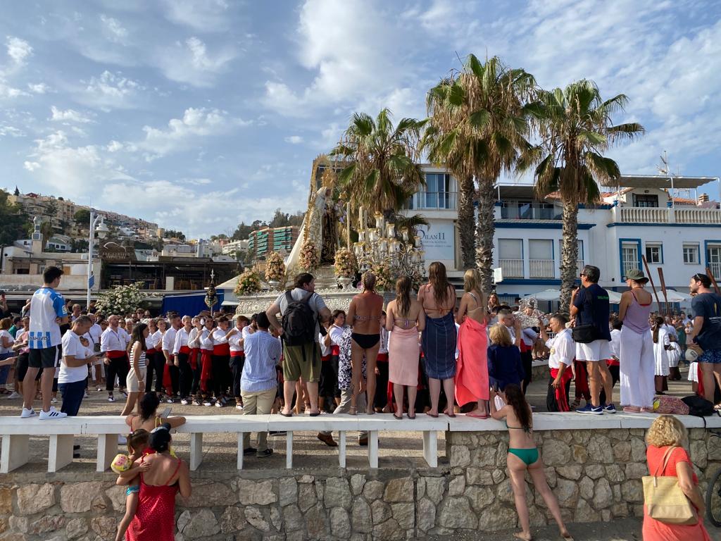 Virgen del Carmen en Pedregalejo