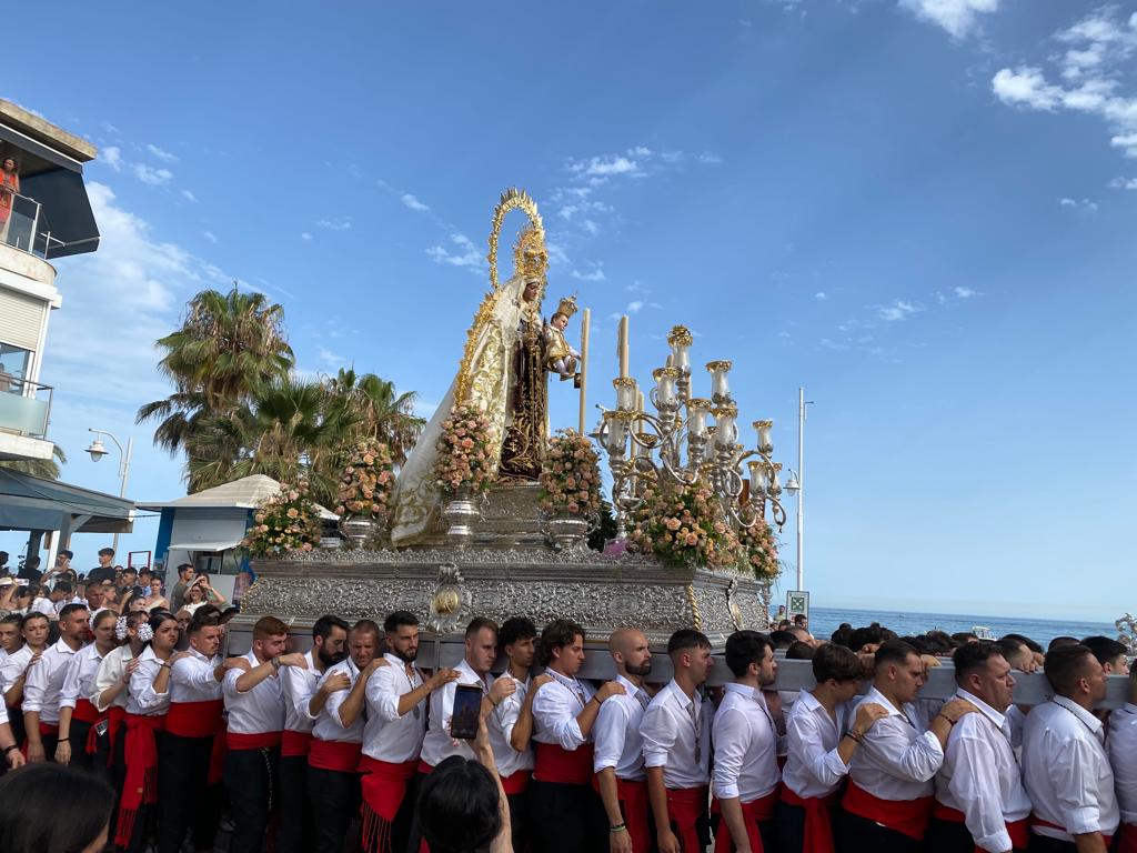 Virgen del Carmen en Pedregalejo