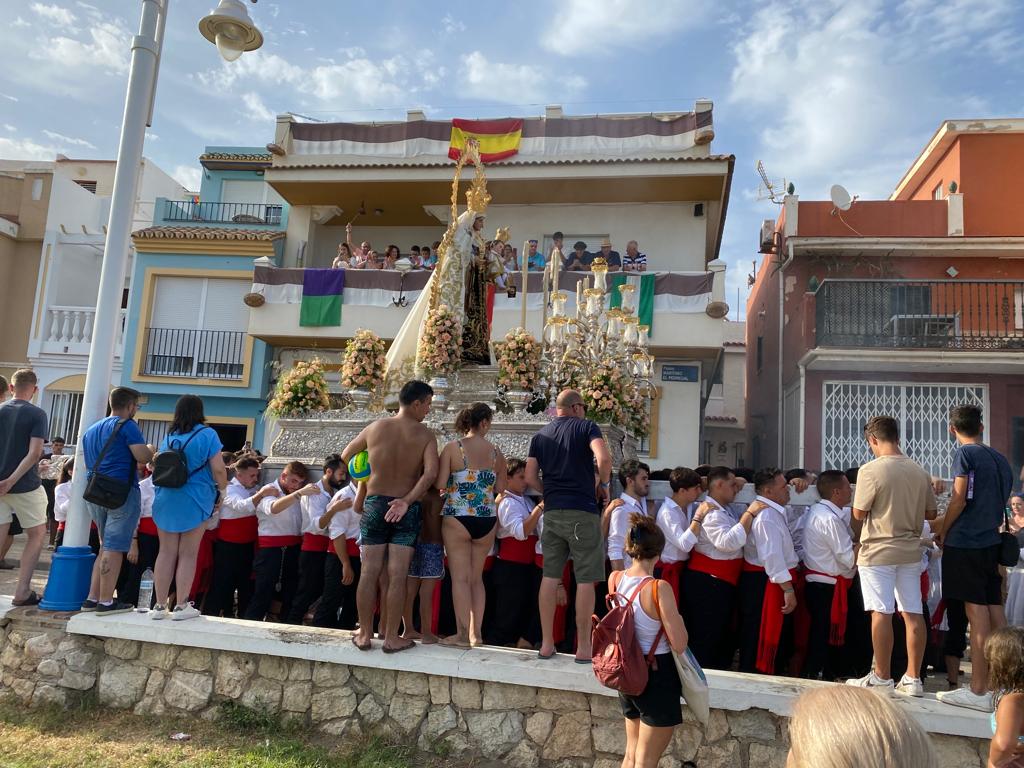 Virgen del Carmen en Pedregalejo