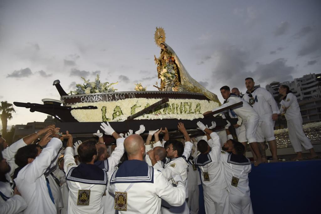 Procesión de la Virgen del Carmen en Torremolinos