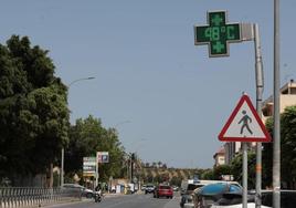 El aviso rojo se ve con poca frecuencia en Málaga.