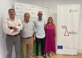 Acto de presentación de la iniciativa sobre la población mayor en Vélez-Málaga.