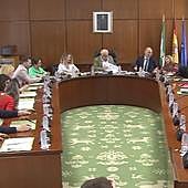 Junta de portavoces celebrada este miércoles.