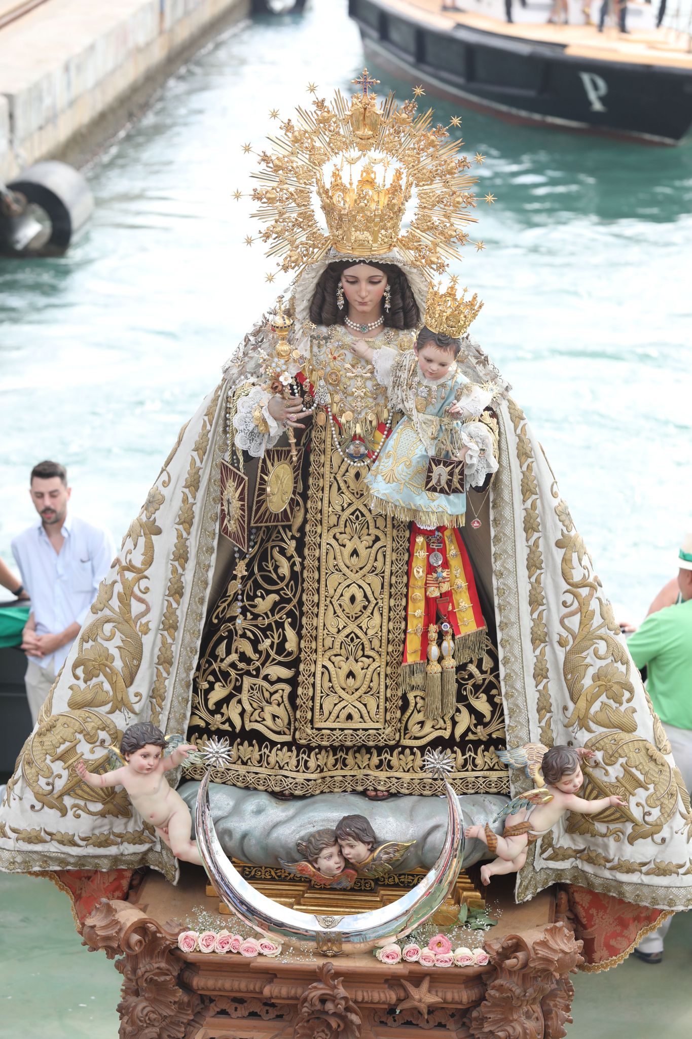 Las procesiones de la Virgen del Carmen, en imágenes