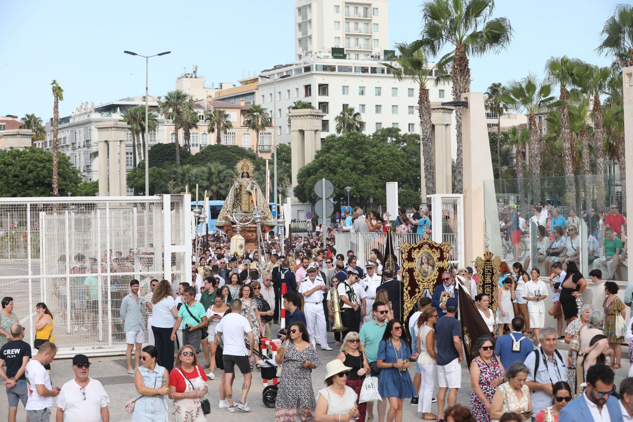 Las procesiones de la Virgen del Carmen, en imágenes