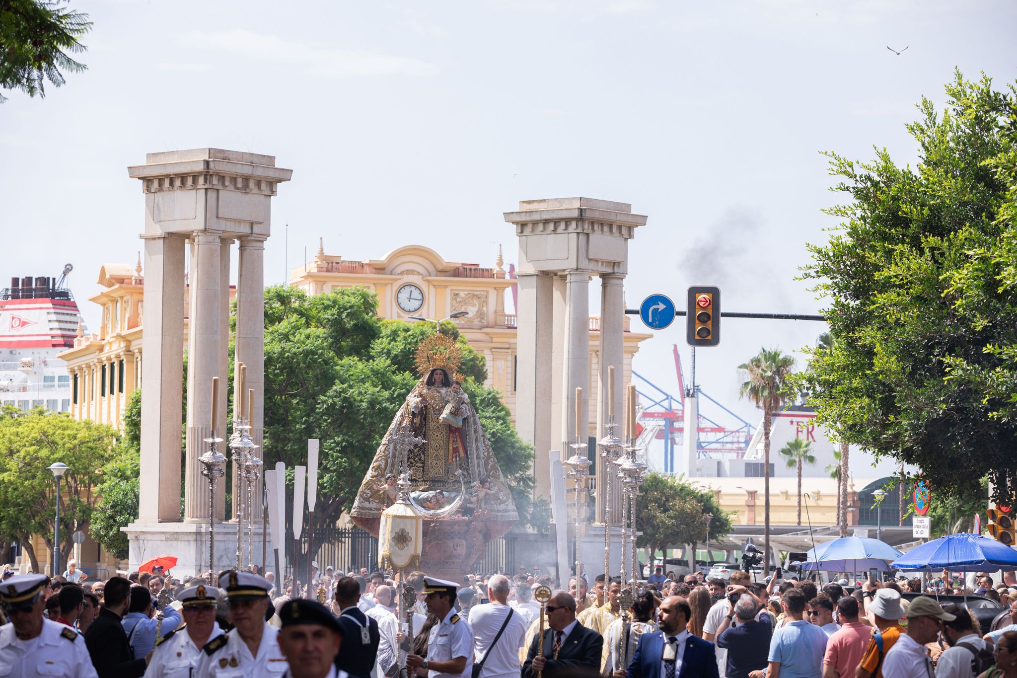 Las procesiones de la Virgen del Carmen, en imágenes