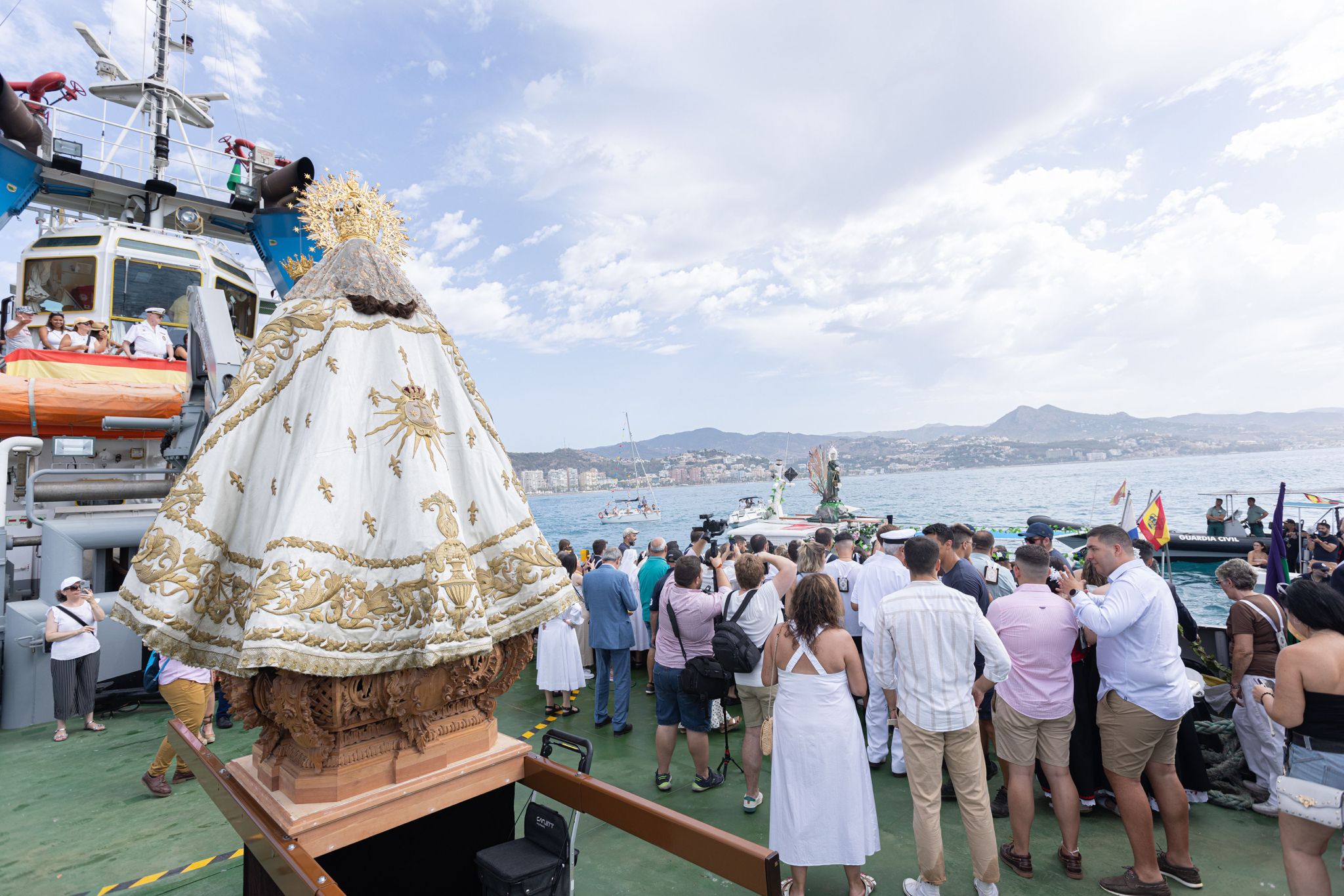 Las procesiones de la Virgen del Carmen, en imágenes