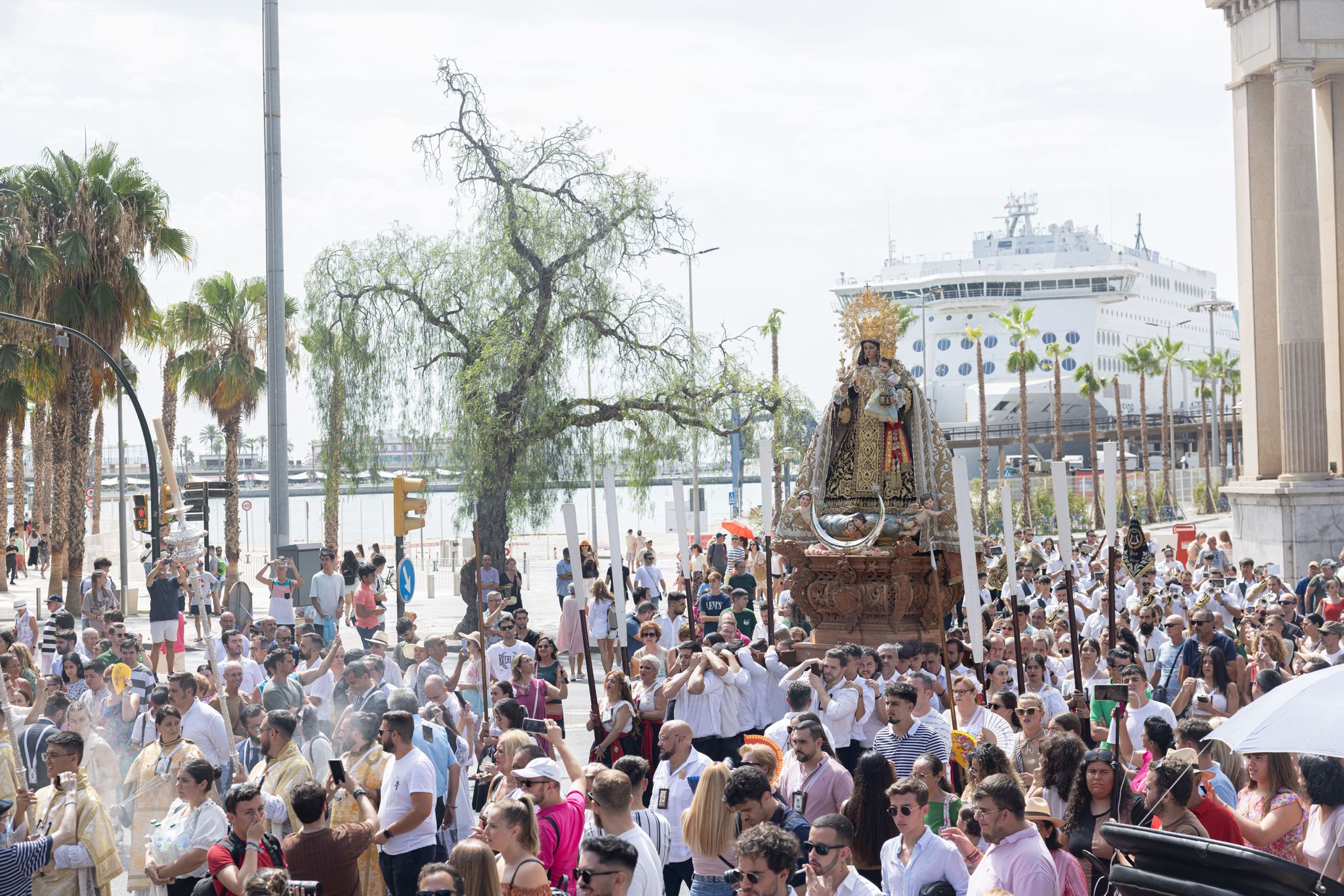 Las procesiones de la Virgen del Carmen, en imágenes