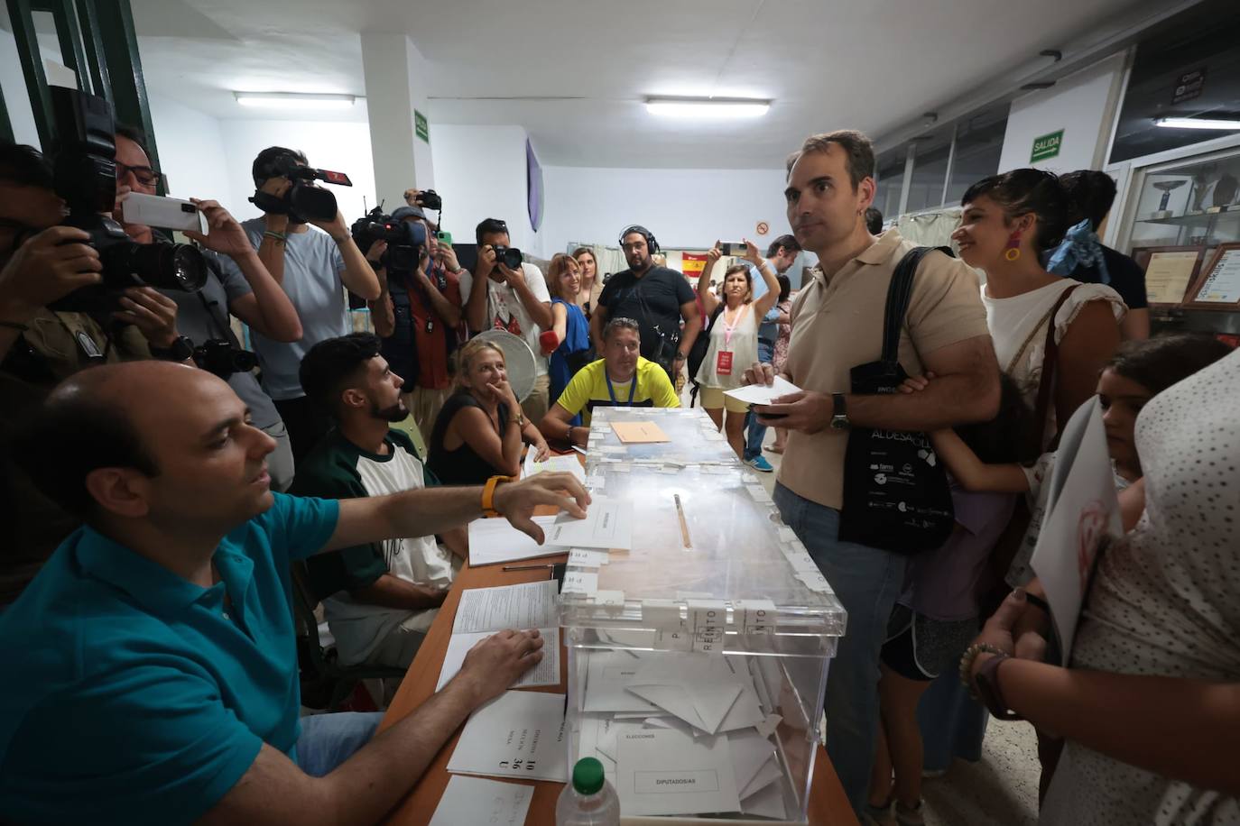 La jornada del 23J en Málaga, en imágenes