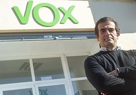 Una imagen de Antonio Sevilla, el presidente de Vox en Málaga.