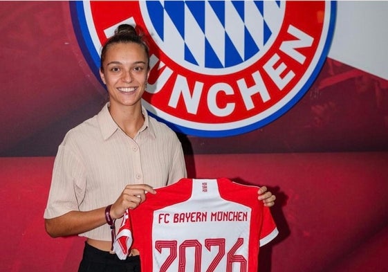 Natalia Padilla da el salto a la Bundesliga con el Bayern de Múnich