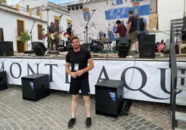 Donovan Keith, el año pasado en Montejaque en el Pueblos Blanco Music Festival.